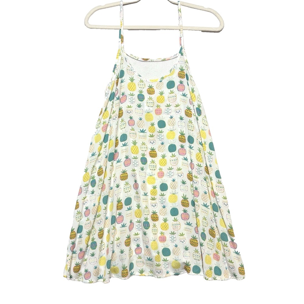 NEW NATURAL LIFE Layering Slip Dress Women Boho Flowy Tunic‎ Cover Up Beach Sz S